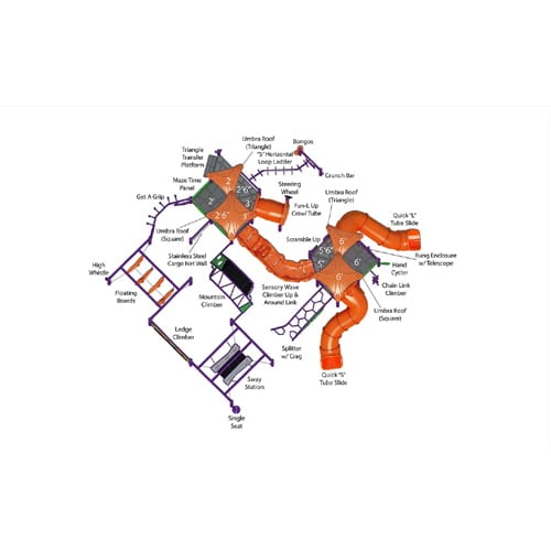 CAD Drawings BIM Models GameTime PS22027 - Columbia Hills