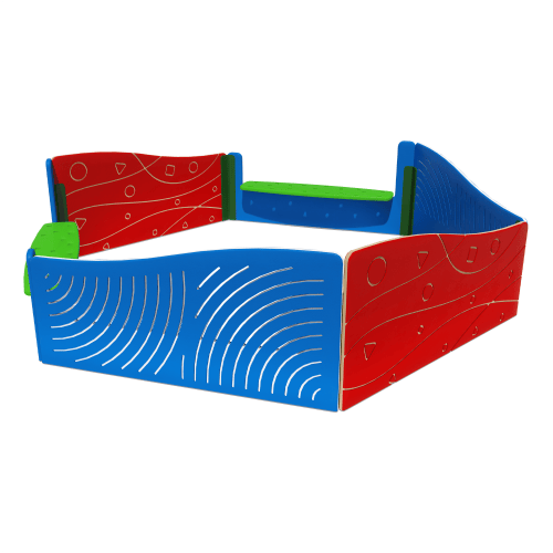 CAD Drawings BIM Models GameTime 39025I - Outdoor Discovery Sandbox