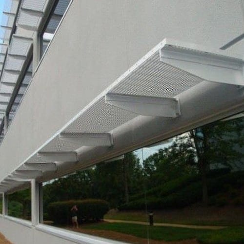 CAD Drawings Ametco Manufacturing Corporation Bar Grille Sunshade - Style 101