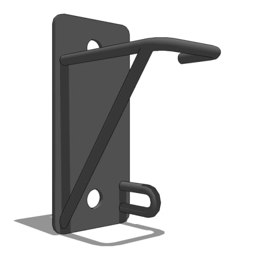 Bantam Bike Rack - Huntco Site Furnishings - CADdetails