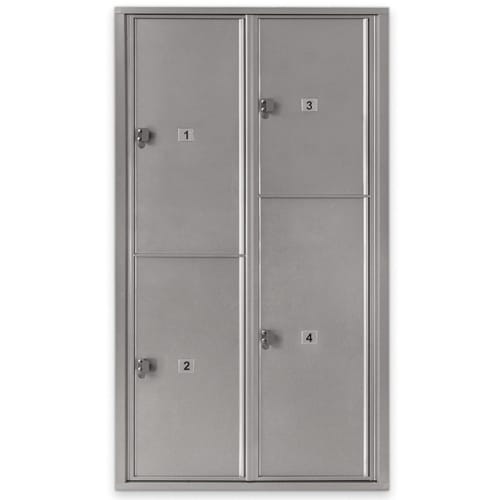CAD Drawings Postal Products Unlimited, Inc. Electronic Parcel Lockers