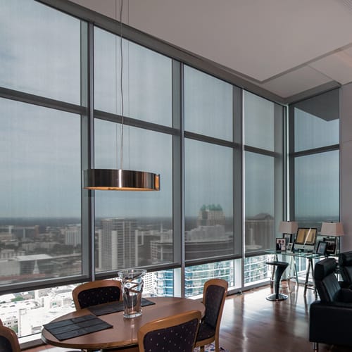 CAD Drawings BIM Models Hunter Douglas Architectural RB 500+ Heavy Duty Series Roller Shades