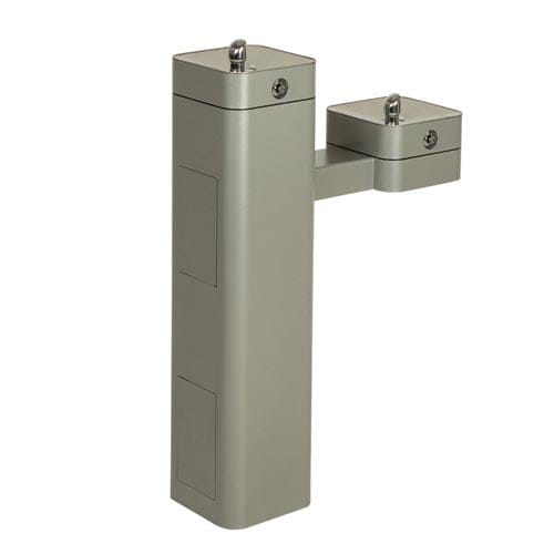 CAD Drawings BIM Models Haws Corporation Model 3602FR: ADA Outdoor Freeze-Resistant Stainless-Steel Hi-Lo Pedestal Drinking Fountain