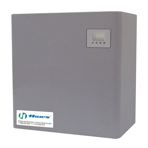 CAD Drawings BIM Models Haws Corporation Model 9321: Instantaneous Indoor Electric Water Tempering System