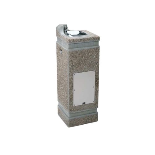 CAD Drawings Haws Corporation Model 3121: Outdoor Concrete Pedestal Drinking Fountain