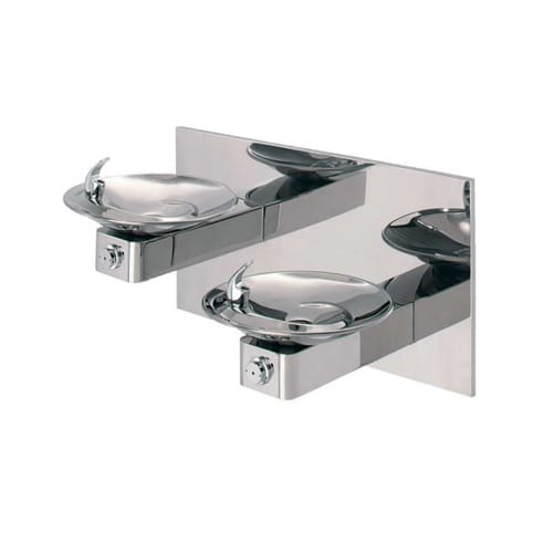 CAD Drawings BIM Models Haws Corporation Model 1011HPS: Wall Mounted ADA Dual Drinking Fountain