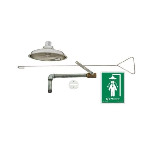 CAD Drawings Haws Corporation Model 8169: AXION® MSR Emergency Drench Shower