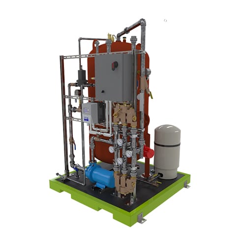 CAD Drawings BIM Models Haws Corporation Model 8780: Indoor Emergency Water Tempering Skid