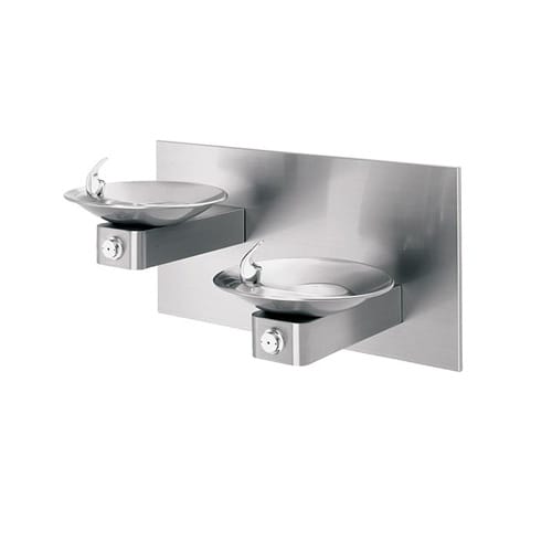 CAD Drawings BIM Models Haws Corporation Model 1011: Wall Mounted ADA Dual Drinking Fountain