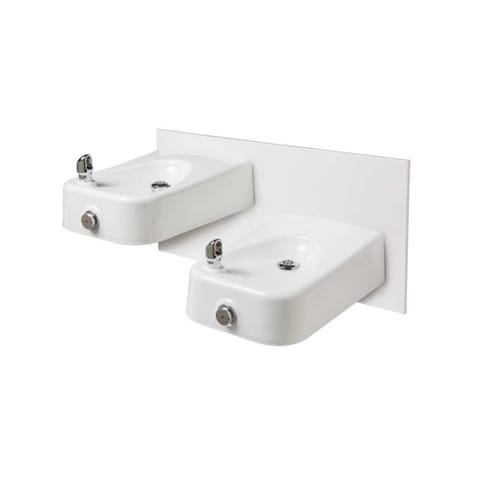 CAD Drawings BIM Models Haws Corporation Model 1501: Wall Mounted Enameled Iron Drinking Fountain