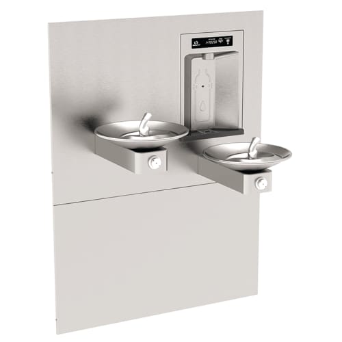 CAD Drawings Haws Corporation Model 1011HSA: Haws RIVIVE™ Hydration Station™ Recessed Bottle Filler with HI-LO Fountains