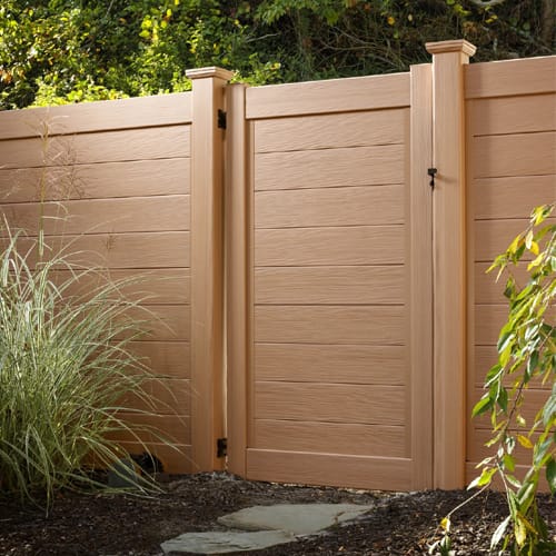 CAD Drawings Catalyst™ Fence Solutions Madison with TimberGrain Technology Gates