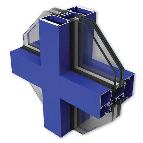 CAD Drawings BIM Models Tubelite ForceFront Storm™ E34000 Non Thermal Storefront