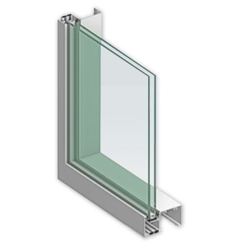 CAD Drawings BIM Models Tubelite 900RW Thermal Ribbon Window