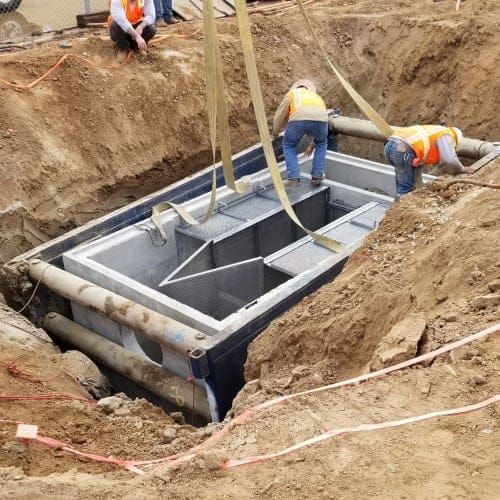 CAD Drawings Contech Engineered Solutions The Debris Separating Baffle Box