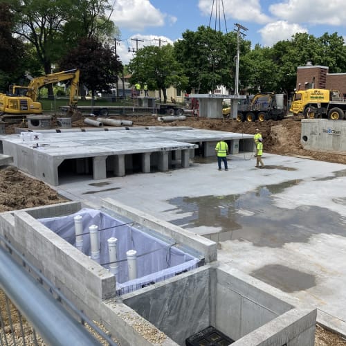 CAD Drawings Contech Engineered Solutions UrbanPond® - Concrete Stormwater Detention