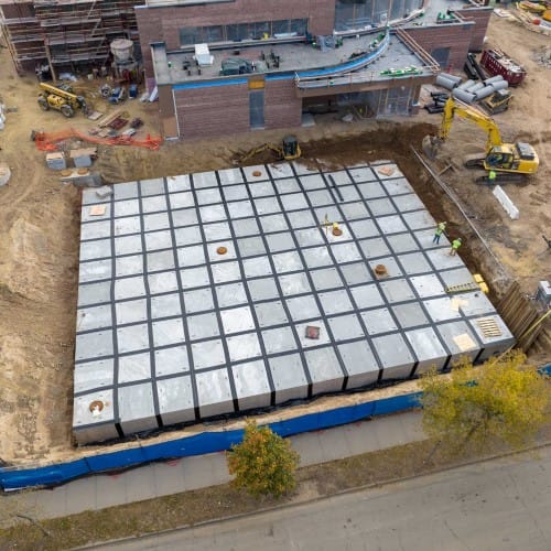 CAD Drawings Contech Engineered Solutions UrbanPond® - Concrete Stormwater Detention