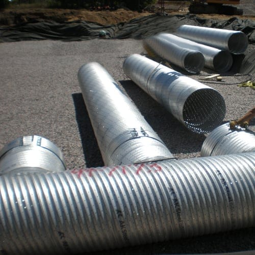 CAD Drawings Contech Engineered Solutions Corrugated Metal Pipe Stormwater Detention and Infiltration