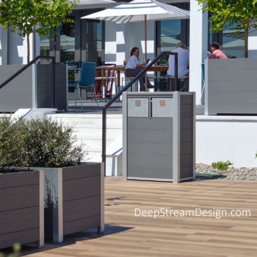 Restaurant Fixtures and Planters - DeepStream Designs - CADdetails