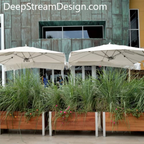 Mariner Commercial Planter and Liners - CADdetails