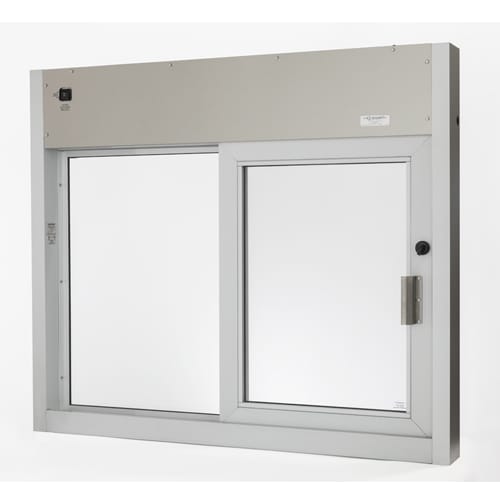 CAD Drawings BIM Models Quikserv SS-4035E / IF-4035E Single Sliding Transaction Window