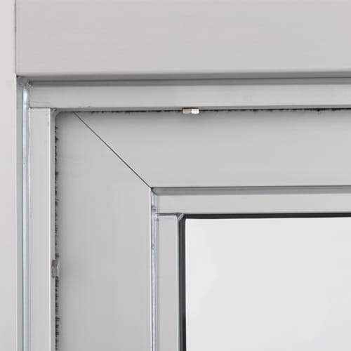 CAD Drawings BIM Models Quikserv SS-4035E / IF-4035E Single Sliding Transaction Window