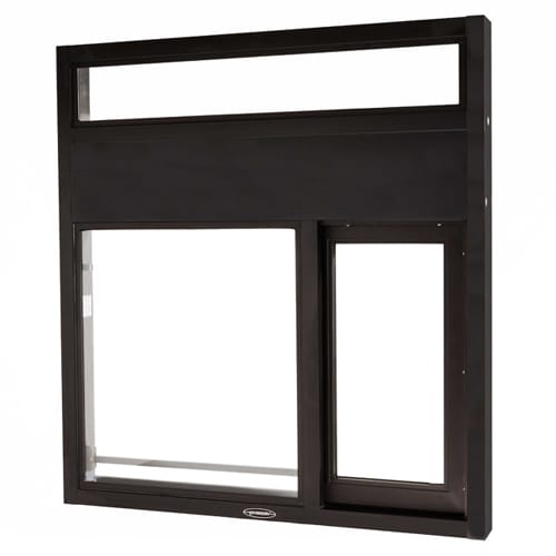 CAD Drawings BIM Models Quikserv SST-4035E / IFSST-4035E Side Sliding Transaction Window