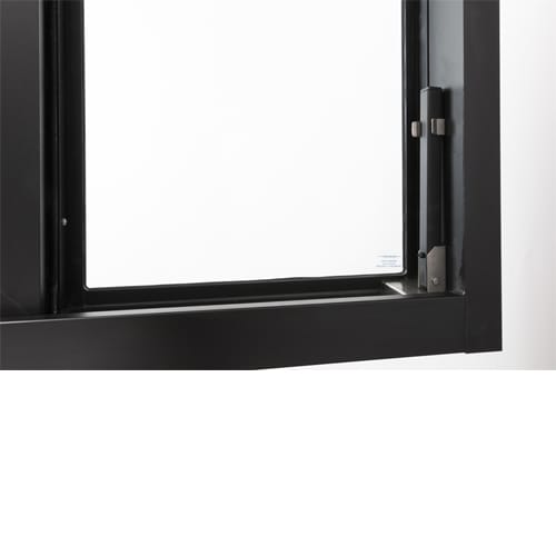 CAD Drawings BIM Models Quikserv BP-7252E Bi-Parting Automatic Sliding Transaction Window