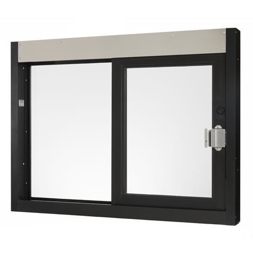 CAD Drawings BIM Models Quikserv SC-4030 / SC-3030 Side Sliding Transaction Window