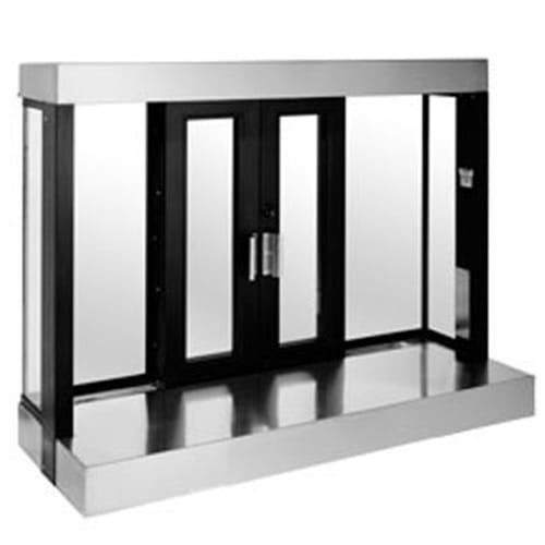 CAD Drawings BIM Models Quikserv BPSC-5440 Bi-Parting Transaction Window