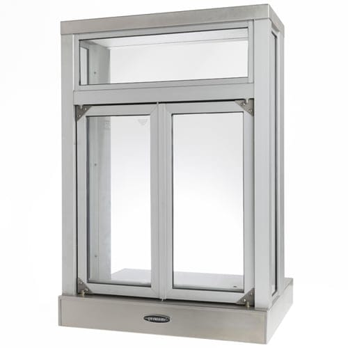 CAD Drawings BIM Models Quikserv PW1-16 Bi-Fold Transaction Window