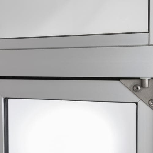 CAD Drawings BIM Models Quikserv PW1-16 Bi-Fold Transaction Window