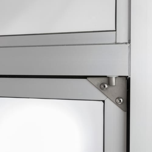 CAD Drawings BIM Models Quikserv PW2-16 Bi-Fold Transaction Window