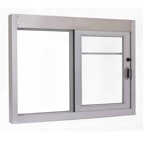 CAD Drawings BIM Models Quikserv SC-4030 for California Horizontal Transaction Window