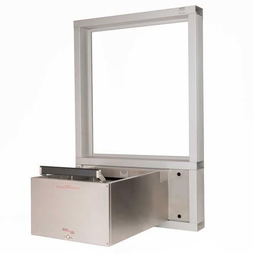 CAD Drawings BIM Models Quikserv QSP-713S Mini Combo Transaction Drawer, Miami - Dade County Approved