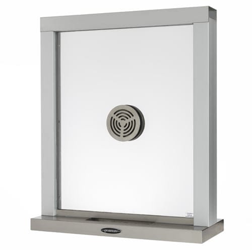 CAD Drawings BIM Models Quikserv Ticket / Teller Window, Ticket Window & Deal Tray Combo