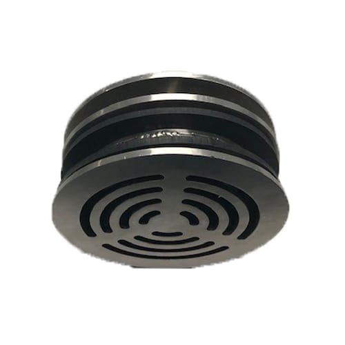 CAD Drawings BIM Models Quikserv 6" Bullet Resistant Speak-Thru, Natural Voice Speak Thru Systems