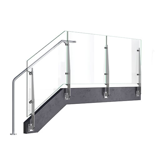 CAD Drawings BIM Models VIVA RAILINGS LLC SOLO Glass