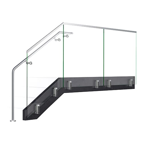 Visline Railing VISIO Glass - VIVA RAILINGS LLC - CADdetails