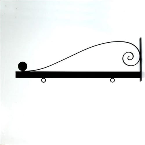 Modina Sign Bracket - Sign Bracket Store - CADdetails