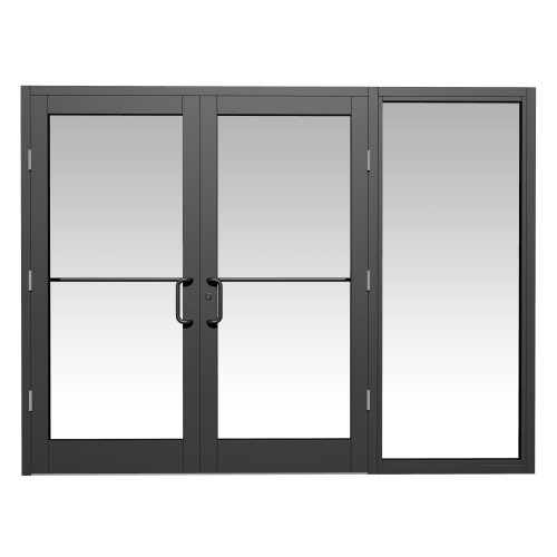 CAD Drawings PGT Custom Windows + Doors Storefront Single/Double (SE3450/SE3550)