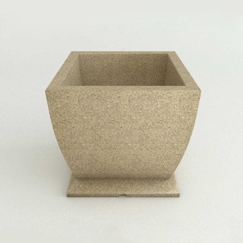 CAD Drawings BIM Models TerraCast® Products Square Pedestal Planter