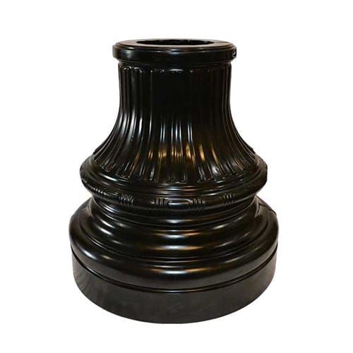 CAD Drawings BIM Models TerraCast® Products Delaware Clam Shell Light Base