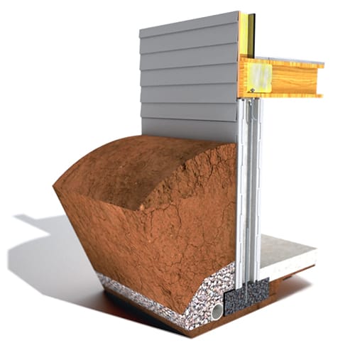 Wall Section Details - Fox Blocks - CADdetails