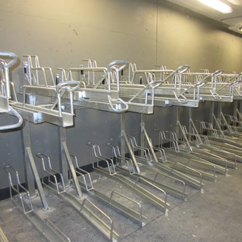 Stackable Bike Racks Extended Stackable Bike Rack - Thomas Steele - CADdetails