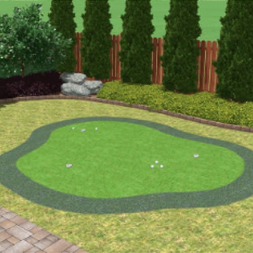 CAD Drawings XGrass XGrass® Player Series Putting Green Kits