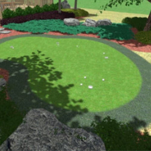 CAD Drawings XGrass XGrass® Player Series Putting Green Kits
