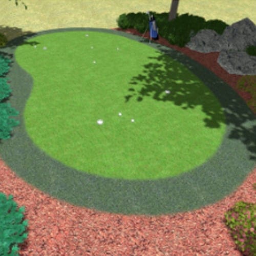 CAD Drawings XGrass XGrass® Player Series Putting Green Kits