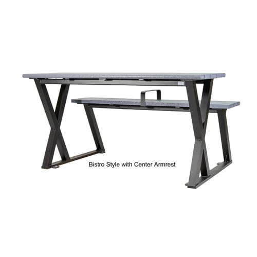 CAD Drawings BIM Models Wishbone Site Furnishings BayView Picnic Table