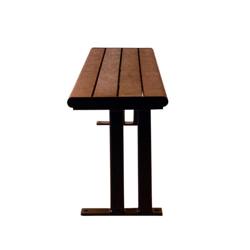CAD Drawings BIM Models Wishbone Site Furnishings Larson Park Bench